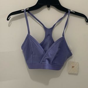 NEW Fabletics Live-In Racerback Bralette in Bellflower Size:XS